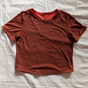 Alder Apparel Clay-Colored Reversible T-Shirt (small)